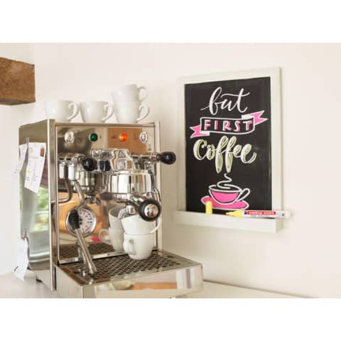 Marcatore a gesso liquido edding 4095 punta conica 2-3 mm bianco E-4095 049